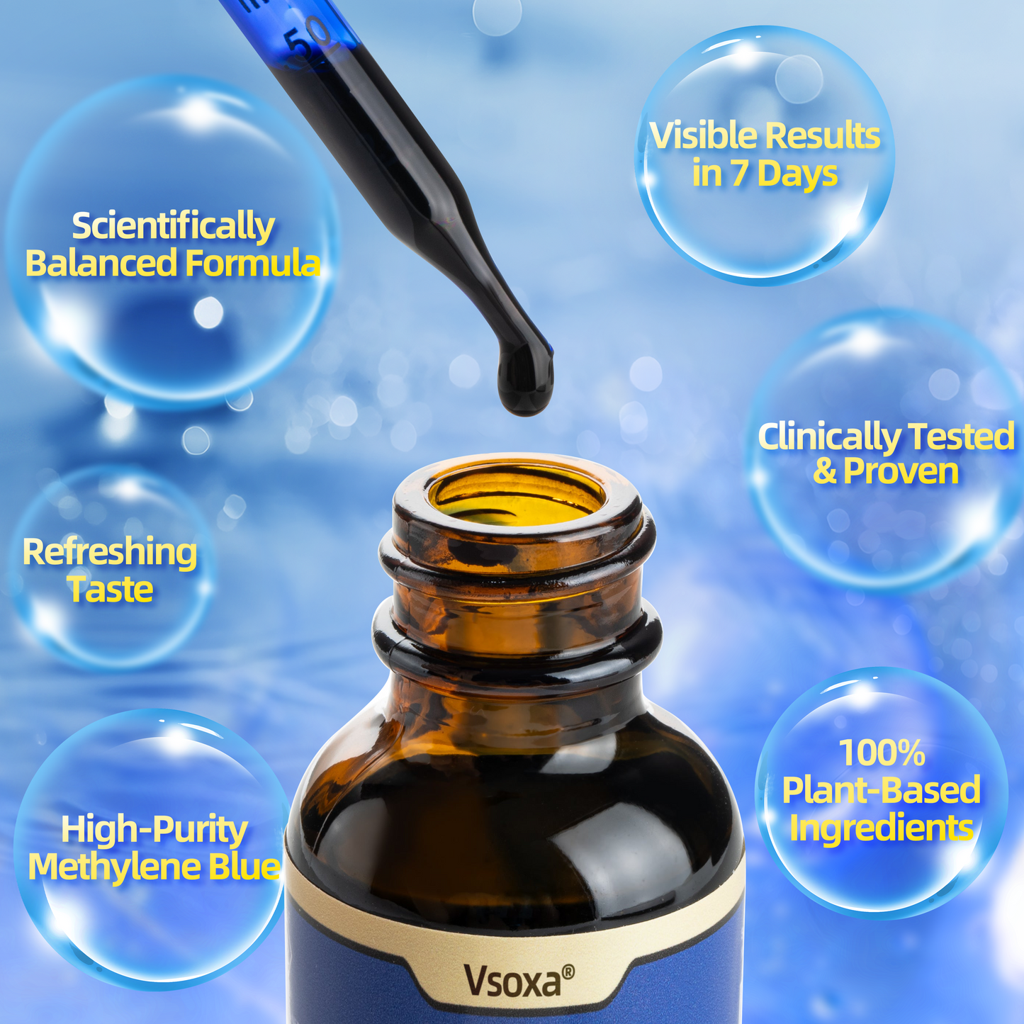 Vsoxa® 0.1% Methylene Blue Skin Healing Solution💧(Collagen Boost & Skin Tissue Regeneration)🏆 2025 US Dermatologist Recommendations