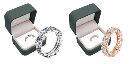 （Last Day of Limited Time Discount(🔥💥) CZTICLE™ Magnetic Moissanite Diamond Ring