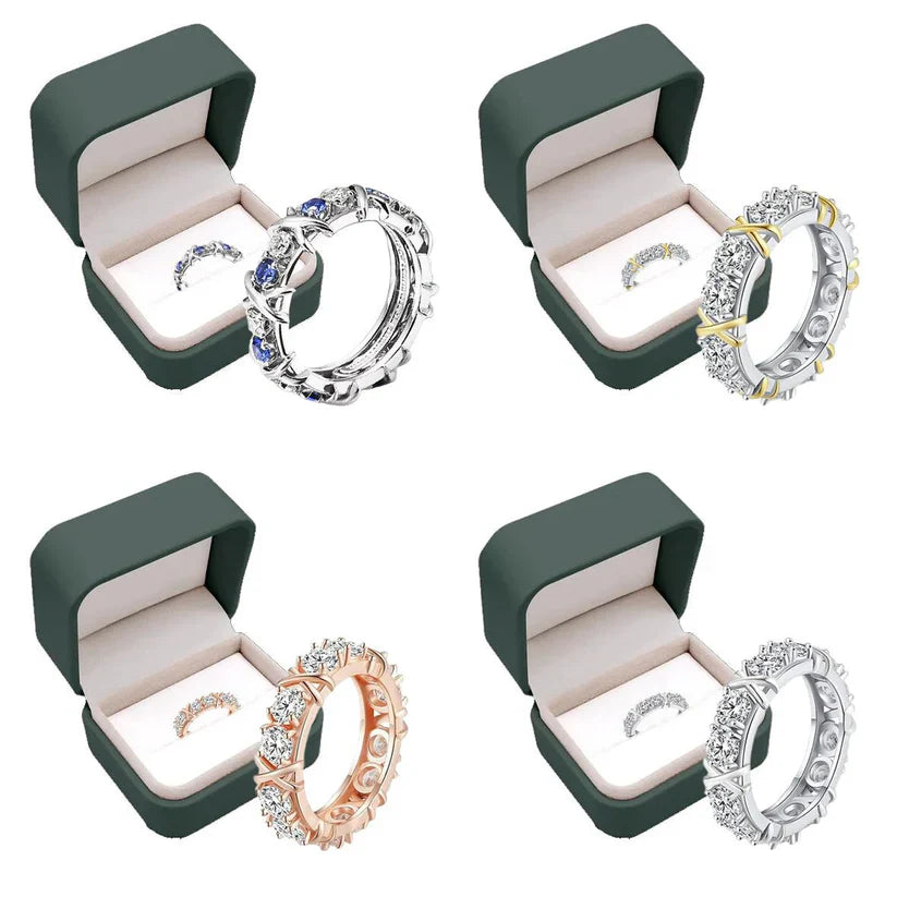 （Last Day of Limited Time Discount(🔥💥) CZTICLE™ Magnetic Moissanite Diamond Ring