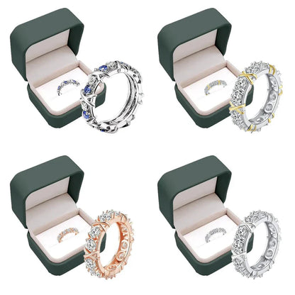 （Last Day of Limited Time Discount(🔥💥) CZTICLE™ Magnetic Moissanite Diamond Ring