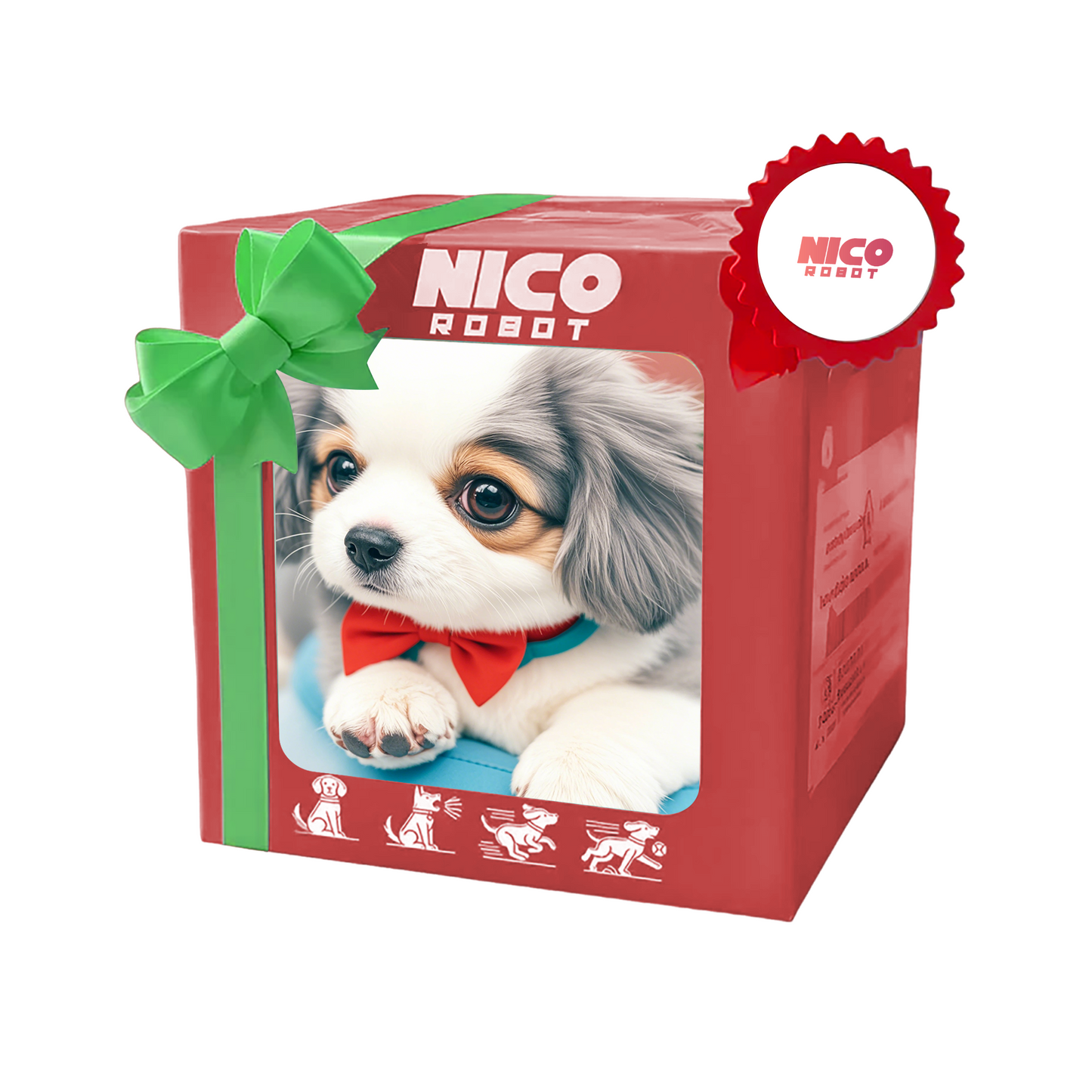 【Official Brand Store】🎄𝑹𝒆𝒂𝒍𝒊𝒔𝒕𝒊𝒄 𝑹𝒐𝒃𝒐𝒕 𝑷𝒖𝒑𝒑𝒚🐶